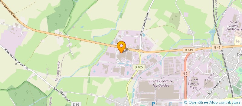 localisation de l'entreprise MENISSEZ FRAIS à FEIGNIES