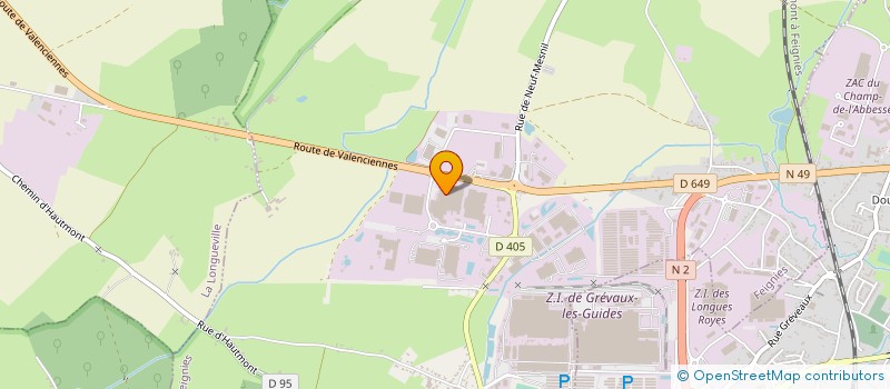 localisation de l'entreprise MENISSEZ PREMIUM à FEIGNIES