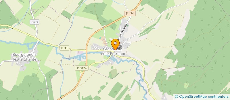 localisation de l'entreprise MENISSIER BODEZ  GRANDVELLE-ET-LE-PERRENOT