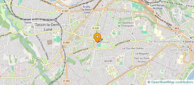 localisation de l'entreprise MENIVAL FOOTBALL CLUB à LYON