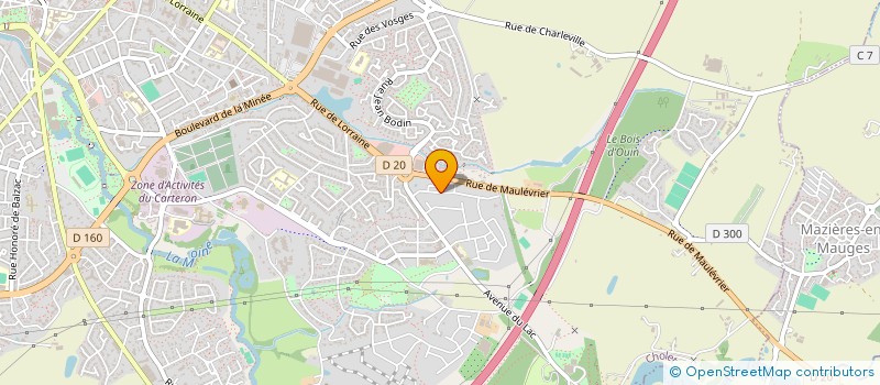 localisation de l'entreprise MENKA INVEST à CHOLET