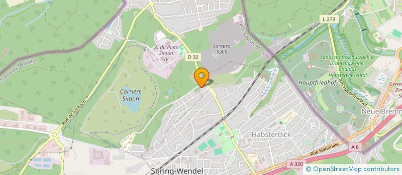 localisation de l'entreprise MENKENS FRANCE EURL  STIRING-WENDEL