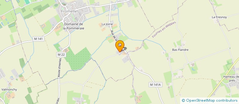 localisation de l'entreprise MENLO CAPITAL  FROMELLES