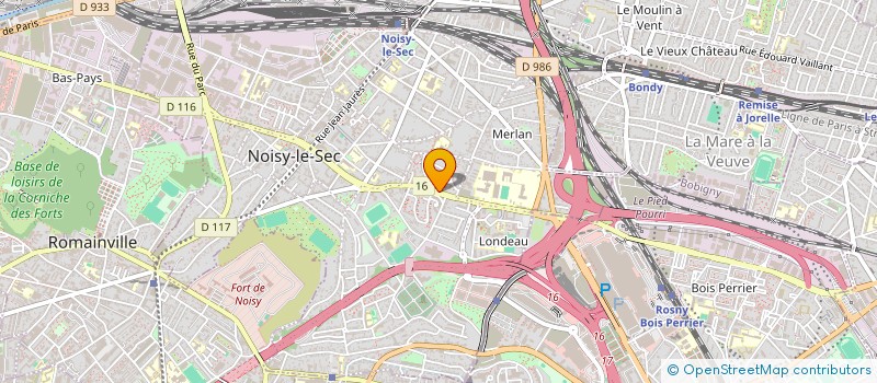 localisation de l'entreprise MENLYSS à NOISY-LE-SEC