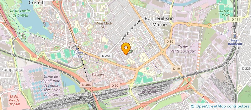 localisation de l'entreprise MENMYS  BONNEUIL-SUR-MARNE