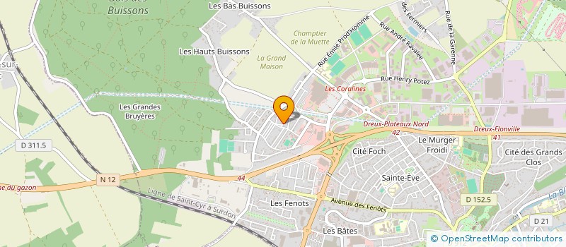 localisation de l'entreprise MENNAA DJAMILA à DREUX
