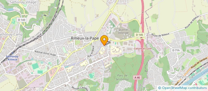 localisation de l'entreprise MENNAFI GREEN BERLINE à RILLIEUX-LA-PAPE