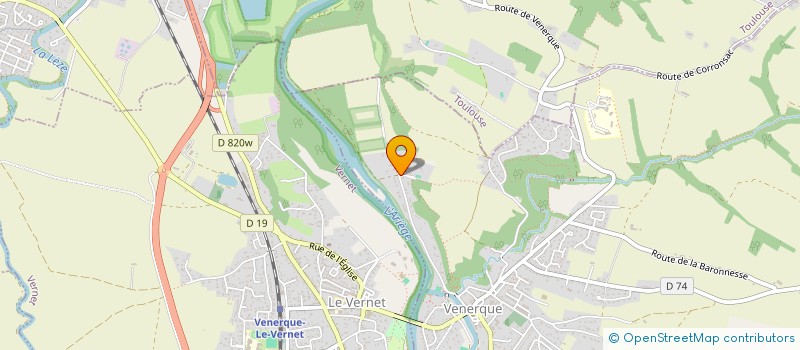 localisation de l'entreprise MENNAL HOLDING à VENERQUE