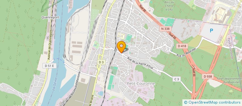 localisation de l'entreprise MENNITI  LE MESNIL-ESNARD