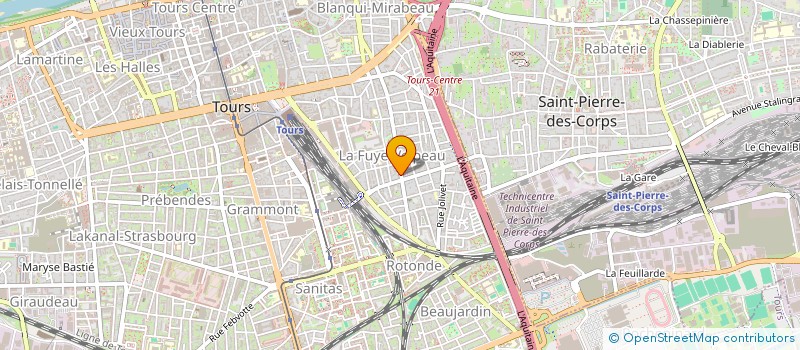 localisation de l'entreprise MENO  TOURS