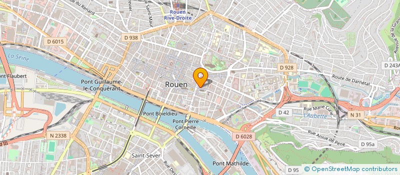 localisation de l'entreprise MENODIA à ROUEN