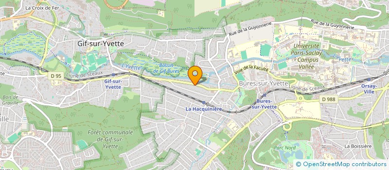 localisation de l'entreprise MENOFORM à BURES-SUR-YVETTE