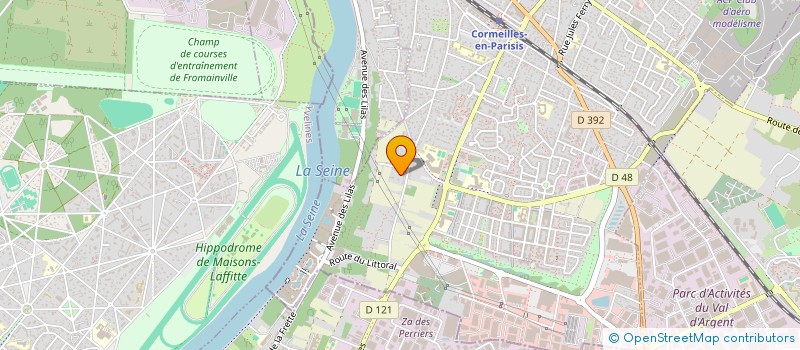 localisation de l'entreprise MENOHA  CORMEILLES-EN-PARISIS