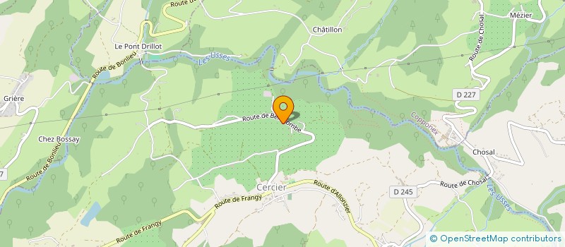 localisation de l'entreprise MENOL  CERCIER