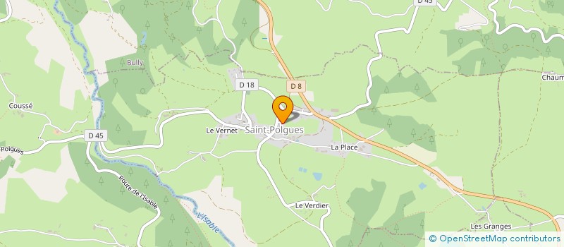 localisation de l'entreprise MENOMA  SAINT-POLGUES