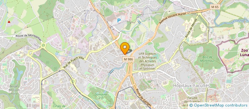 localisation de l'entreprise MENON ET ASSOCIES à MONTPELLIER