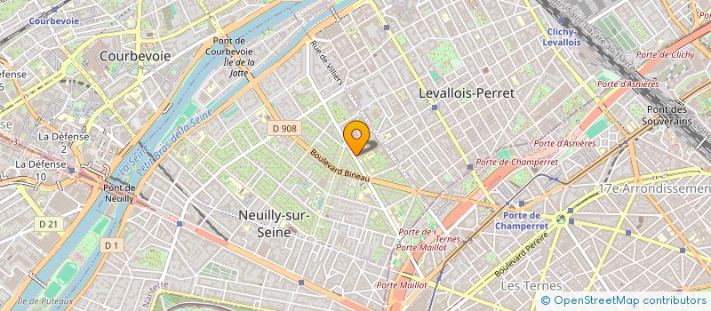 localisation de l'entreprise MENORCA à NEUILLY-SUR-SEINE