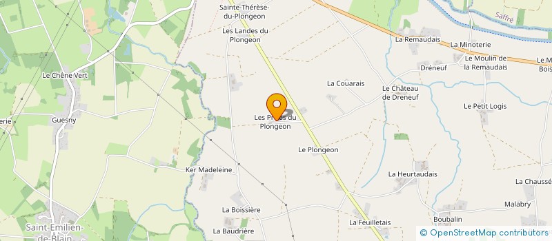 localisation de l'entreprise MENORET à HERIC