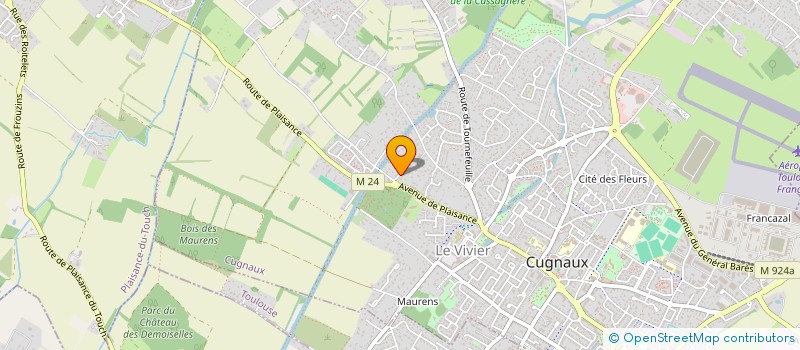 localisation de l'entreprise MENOTOMY  CUGNAUX