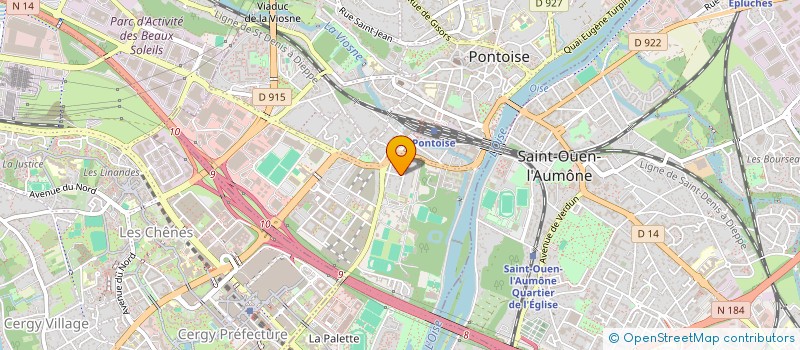 localisation de l'entreprise MENOU INVESTISSEMENTS  PONTOISE