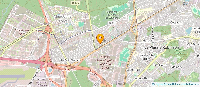 localisation de l'entreprise MENOUA CONFORT à CLAMART