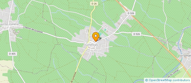 localisation de l'entreprise MENOUICH & CIE  GINESTAS