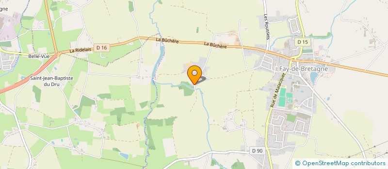 localisation de l'entreprise MENPHI  FAY-DE-BRETAGNE