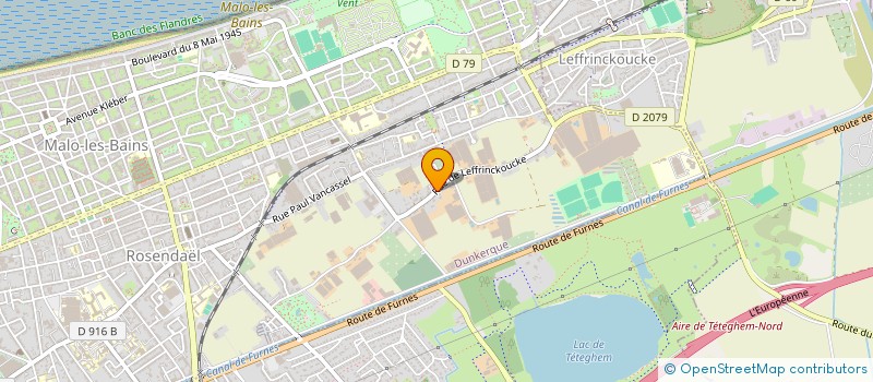 localisation de l'entreprise MENRT à DUNKERQUE