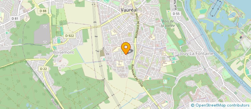 localisation de l'entreprise MENS ET CORPUS  VAUREAL