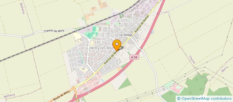 localisation de l'entreprise MENSA CORTES  WITRY-LES-REIMS