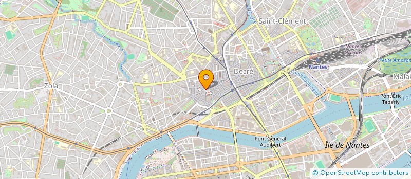 localisation de l'entreprise MENSANA à NANTES