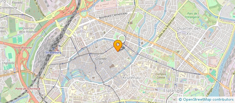 localisation de l'entreprise MENSE CAPITULAIRE DU CHAPITRE DE LA CATHEDRALE à STRASBOURG