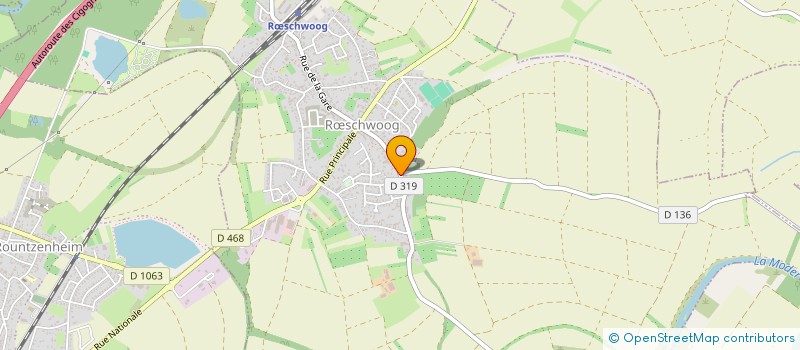 localisation de l'entreprise MENSE CURIALE DE L'UFFRIED  RSCHWOOG