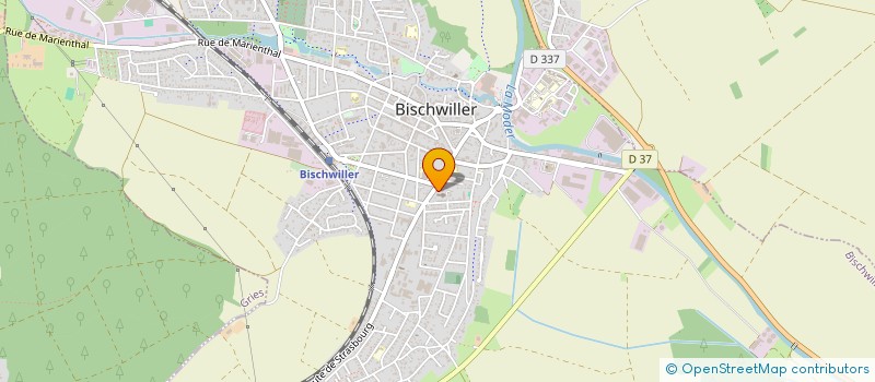 localisation de l'entreprise MENSE CURIALE DE LA COMMUNAUTE DE PAROISSES BISCHWILLER  BISCHWILLER