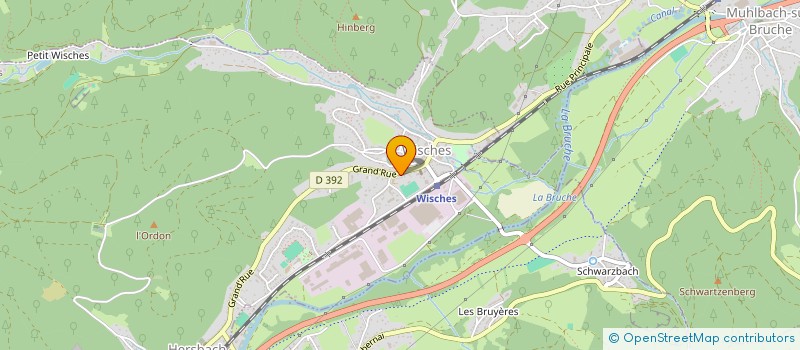 localisation de l'entreprise MENSE CURIALE DE LA COMMUNAUTE DE PAROISSES DE LA GRANDE COTE  WISCHES