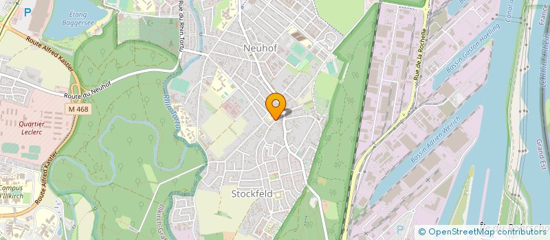 localisation de l'entreprise MENSE CURIALE DE LA COMMUNAUTE DE PAROISSES DE NEUHOF à STRASBOURG
