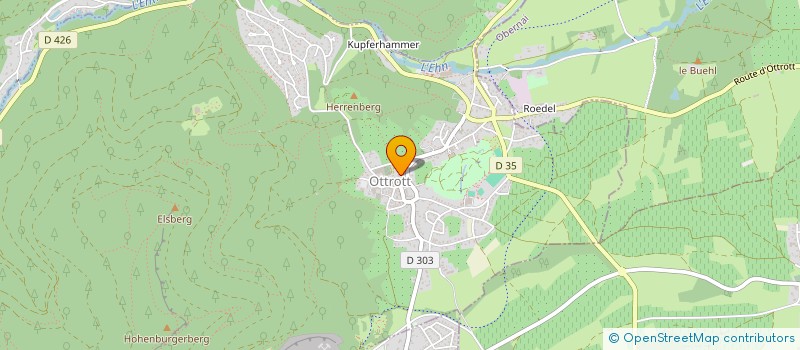 localisation de l'entreprise MENSE CURIALE DE LA COMMUNAUTE DE PAROISSES MONT SAINTE-ODILE  OTTROTT