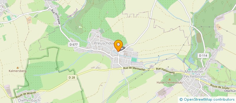 localisation de l'entreprise MENSE CURIALE DE LA COMMUNAUTE DE PAROISSES MOULINS DE LA SAUER  SURBOURG