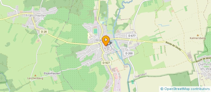 localisation de l'entreprise MENSE CURIALE DE LA COMMUNAUTE DE PAROISSES SOULTZBACH A L'EBERBACH  WRTH