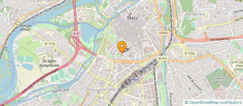 localisation de l'entreprise MENSE EPISCOPALE à METZ