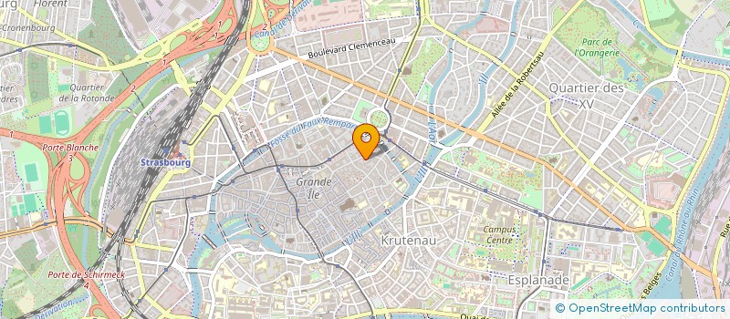 localisation de l'entreprise MENSE EPISCOPALE ARCHEVECHE STRASBOURG à STRASBOURG
