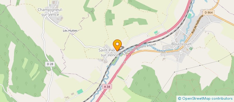 localisation de l'entreprise MENSER  SAINT-PIERRE-SUR-VENCE