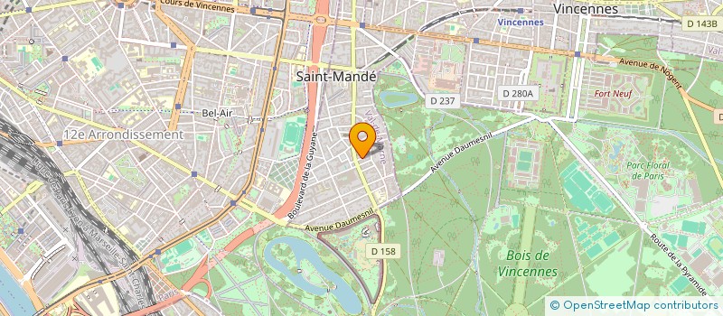 localisation de l'entreprise MENSH LEGACY  SAINT-MANDE