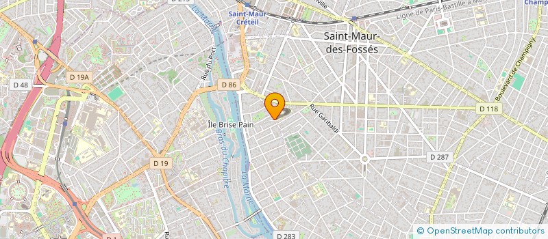 localisation de l'entreprise MENSHE à SAINT-MAUR-DES-FOSSES