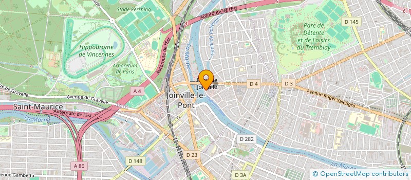 localisation de l'entreprise MENSI  JOINVILLE-LE-PONT