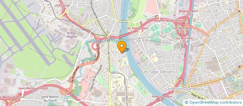 localisation de l'entreprise MENSICORPORE à TOULOUSE