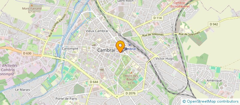 localisation de l'entreprise MENSING CLEAN  CAMBRAI