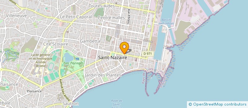 localisation de l'entreprise MENSQUARE  SAINT-NAZAIRE