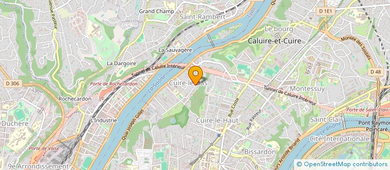 localisation de l'entreprise MENTAIA  CALUIRE ET CUIRE