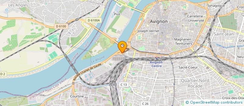 localisation de l'entreprise MENTAL C RECORDS  AVIGNON